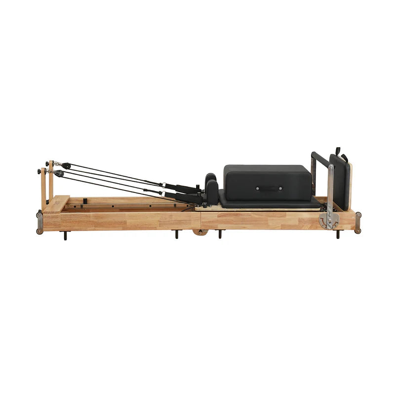 oak foldable reformer pilates