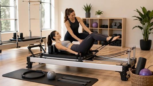 Reformer Pilates equipment for personal training